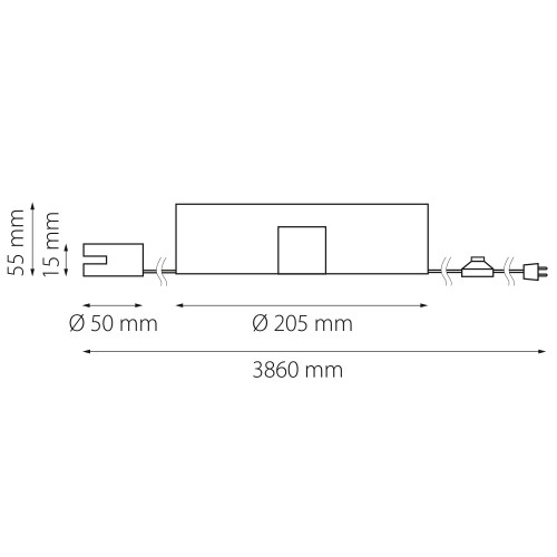Мобильный блок питания (в розетку) 100W Nove 508157 Мобильный блок питания (в розетку) 100W Nove 508157
