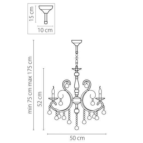 Люстра подвесная Elegante 708054 Люстра подвесная Elegante 708054
