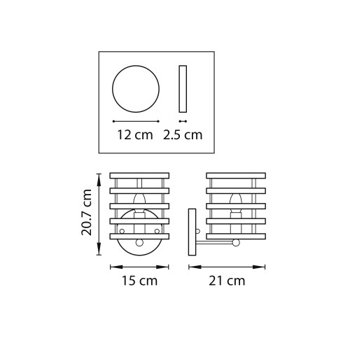Бра Epsilon 735610 Бра Epsilon 735610
