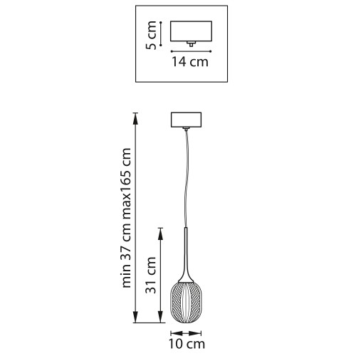 Подвес Acrile 738011 Подвес Acrile 738011