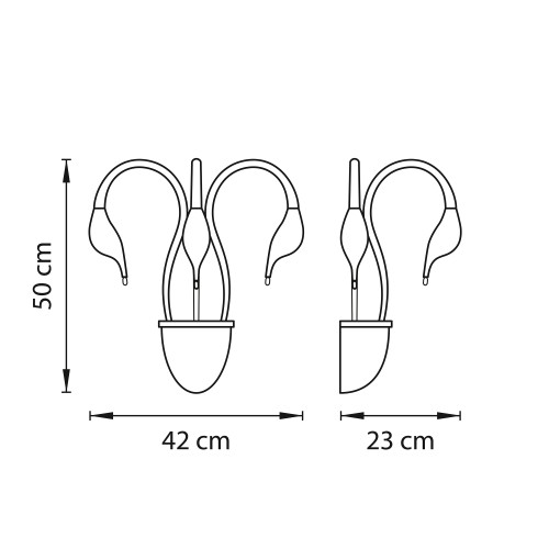 Бра Cigno Collo 751637 Бра Cigno Collo 751637