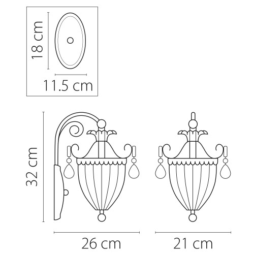 Бра Schon 790614 Бра Schon 790614