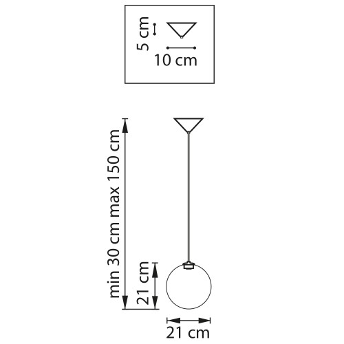 Подвес Sferetta 801018 Подвес Sferetta 801018