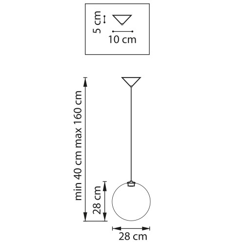 Подвес Sferetta 801028 Подвес Sferetta 801028