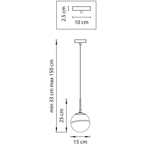 Подвес Dissimo 803115 Подвес Dissimo 803115