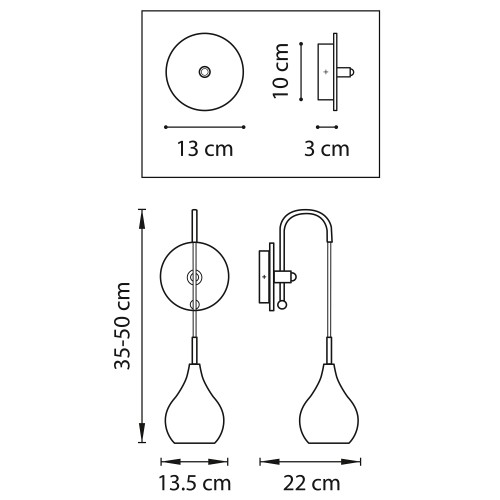Бра Pentola 803537 Бра Pentola 803537