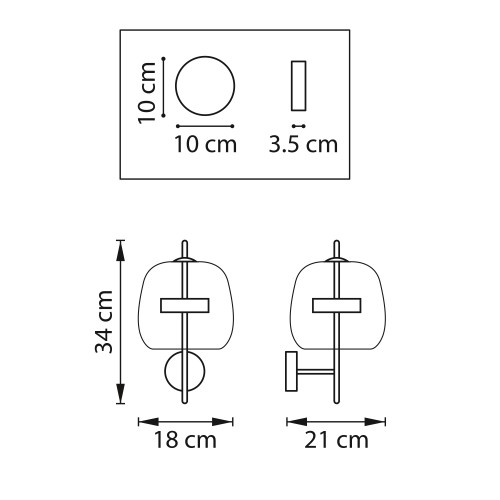 Бра Cupola 804618 Бра Cupola 804618