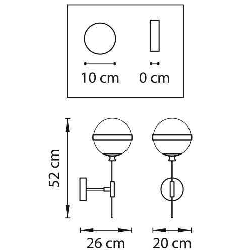 Бра Globo 813617 Бра Globo 813617