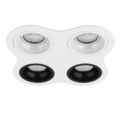 Комплект из светильников и рамки DOMINO Domino D64606060707 Комплект из светильников и рамки DOMINO Domino D64606060707