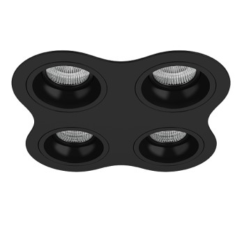 Комплект из светильников и рамки DOMINO Domino D64707070707