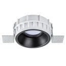 Комплект из светильника и рамки DOMINO ROUND MR16 ЧЁРНЫЙ Domino G214607