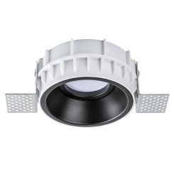 Комплект из светильника и рамки DOMINO ROUND MR16 ЧЁРНЫЙ Domino G214607