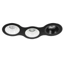 Комплект из светильников и рамки DOMINO D697060607