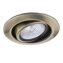 Светильник встраиваемый под галогенные или LED лампы 011081...