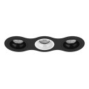 Комплект из светильников и рамки DOMINO D637070607
