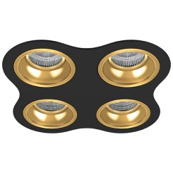 Комплект из светильников и рамки DOMINO Domino D64703030303