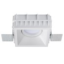 Комплект из светильника и рамки DOMINO QUAD MR16 БЕЛЫЙ Domino G214506