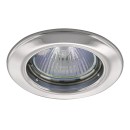 Светильник встраиваемый под галогенные или LED лампы 011074...