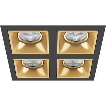 Комплект из светильников и рамки DOMINO Domino D54703030303