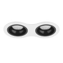 Комплект из светильников и рамки DOMINO D6260707