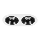 Комплект из светильников и рамки DOMINO D6560707