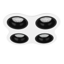 Комплект из светильников и рамки DOMINO D64607070707...